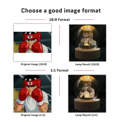 Personalized Anime Lamp